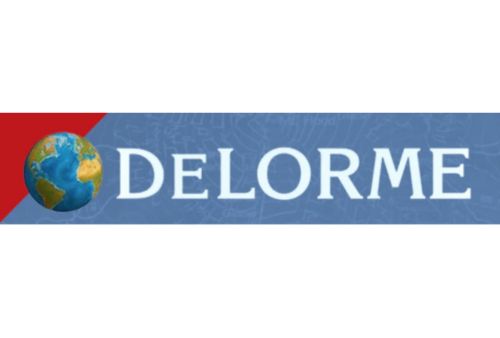 DeLorme Maps DeLorme Logo